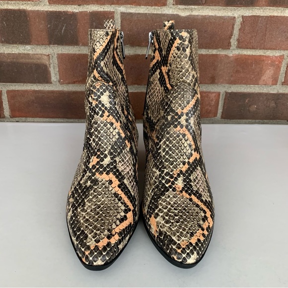 Circus by Sam Edelman Womens Garth Animal Print Western Ankle Boots US 7.5 M NEW - Picture 3 of 10